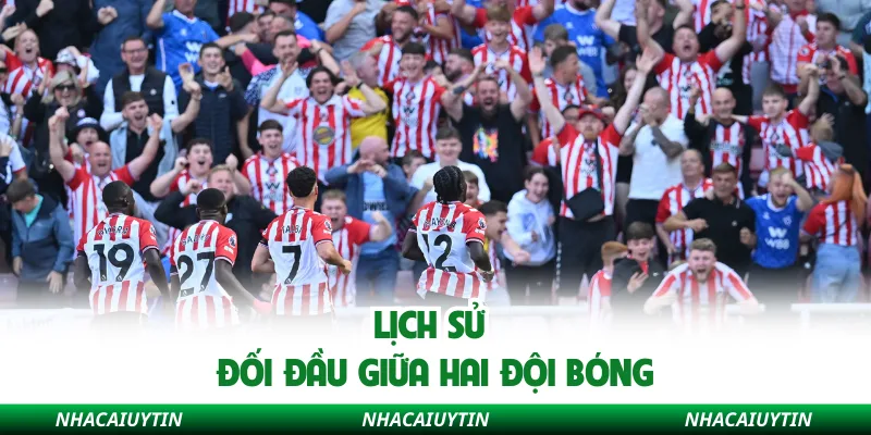 Lịch sử đối đầu giữa hai đội bóng